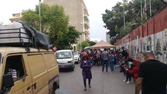 Central Bank road towards Hamra reopened to traffic