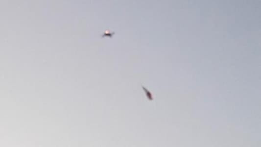 MTV correspondent: An unidentified drone was shot down in Ghazir; it had been filming the demonstration site for a few days and it was seized by the army intelligence