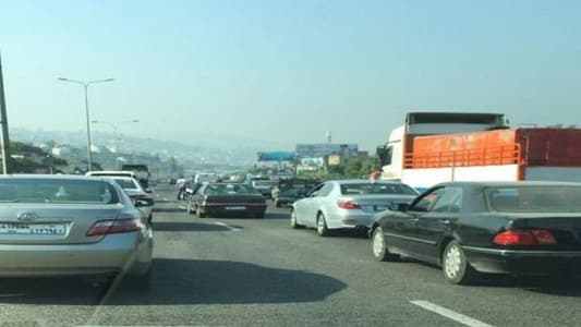 MTV correspondent from Jbeil: Protesters moved tents from the highway to a nearby garage to prevent traffic obstruction