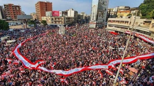 "الوكالة الوطنية": المحتجون في ساحة النور اكدوا المضي في حراكهم حتى تحقيق المطالب