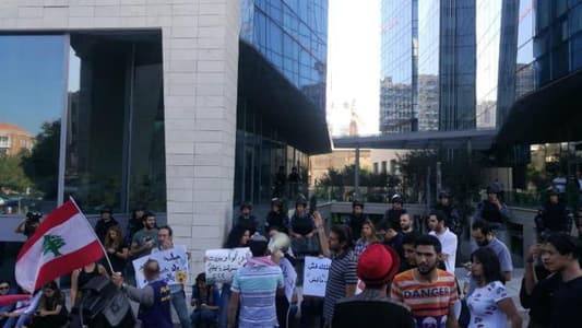 Protests in front of Touch building