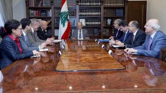 President Aoun to World Bank Group Regional Director: Investigations with existing and former officials arousing doubt will not exclude anyone involved