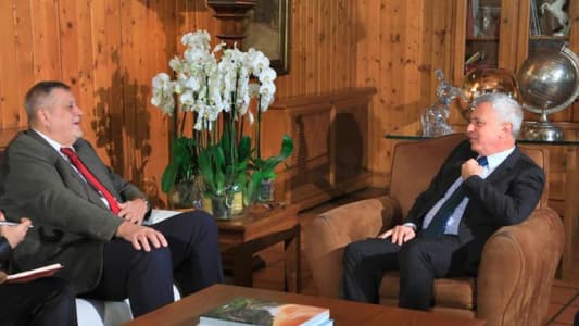 Frangieh tackles developments with UN coordinator