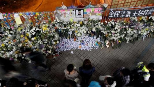 Hong Kong mourning for student spirals into street violence