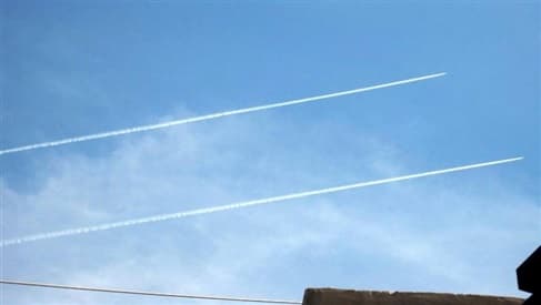 Israeli warplanes flying over Marjayoun