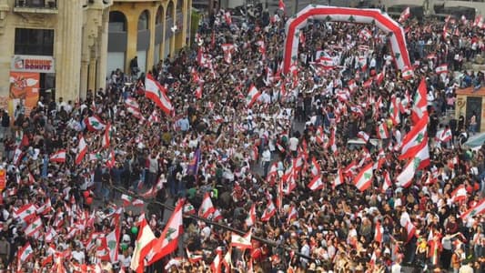 Photos: 41 Groups Partake in Civil Parade at Martyrs' Square on Lebanese Independence Day
