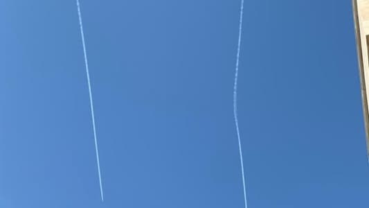 Photo: Israeli warplanes fly over the coast of Keserwan and Jbeil