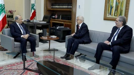 President Aoun talks developments with Russian Ambassador, Sehnaoui