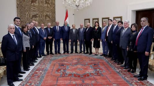 Aoun meets President of Beirut Bar Association: The Movement has removed a lot of red lines