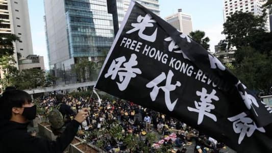 Hong Kong office workers begin week of lunchtime protests