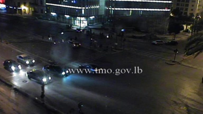 إعادة فتح الطريق على تقاطع برج الغزال - بيروت