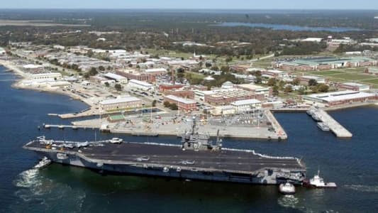 One killed, shooter dead at US navy base attack