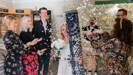 26-Year-Old Mother Marries Her Favorite Rug in Lavish Ceremony