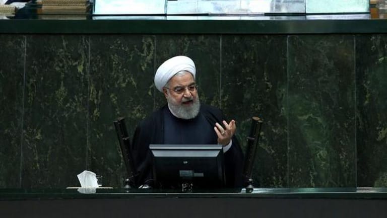 Rouhani says Iran budget set to resist U.S. sanctions by curbing oil dependence