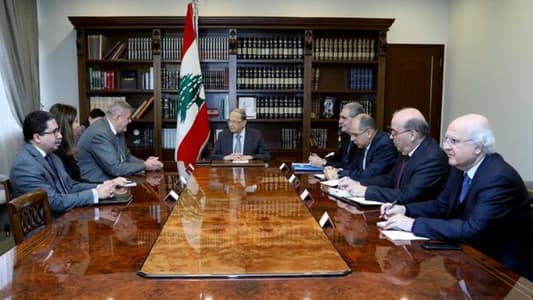 UN special coordinator for Lebanon Jan Kubis after meeting President Aoun: The meeting of the "International Support Group for Lebanon in Paris" will be a strong sign of the group's commitment to work with Lebanon