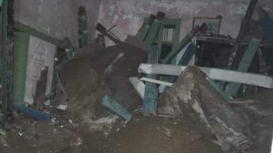 مراسل mtv من طرابلس: المبنى الذي انهارت إحدى غرفه عند الساعة الثانية فجراً مهدّد بالإنهيار كلياً