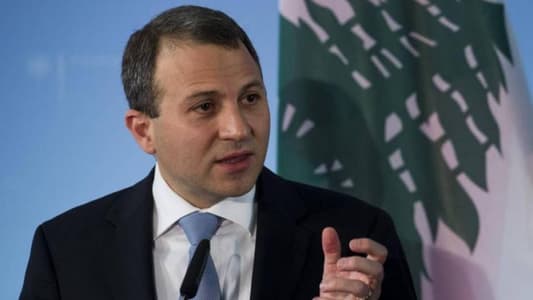 FPM leader Gebran Bassil: Political forces have not been able to produce a government that can face challenges, and it is necessary to form a "government of solution"