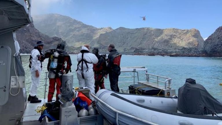New Zealand divers search for volcano victims; death toll rises to 15