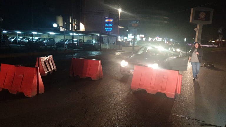 مراسلة mtv: إقفال عدد من شوارع مدينة صيدا