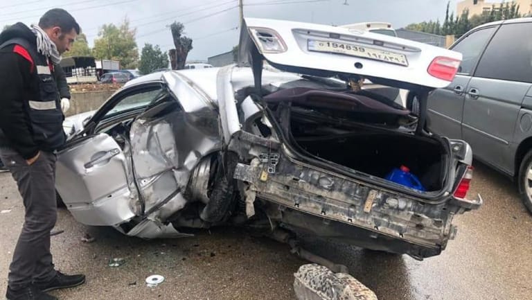 حادث سير مروّع ووفاة عسكري