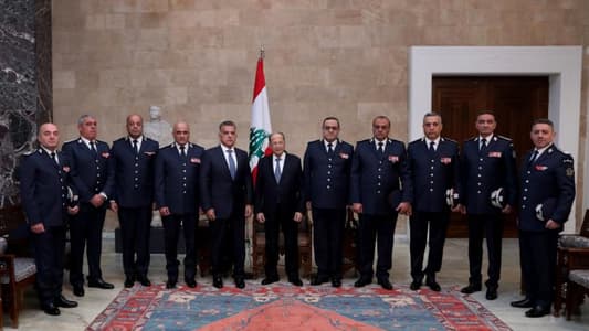 الرئيس عون استقبل المدير العام للأمن العام اللواء عباس ابراهيم مع وفد من المديرية هنأوه بمناسبة الأعياد المجيدة