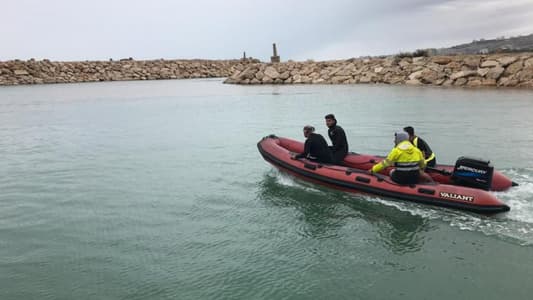 الدفاع المدني يعثر على شابين فُقدا أثناء ممارستهما هواية الغطس قبالة معمل الجية الحراري