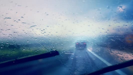 التحكم المروري: للقيادة بحذر بسبب تساقط الأمطار
