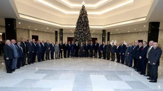 Aoun addressing delegation of retired officers: I am optimistic that we can get out of the current crisis