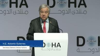 UN Secretary-General's Remarks to Opening Session of the Doha Forum