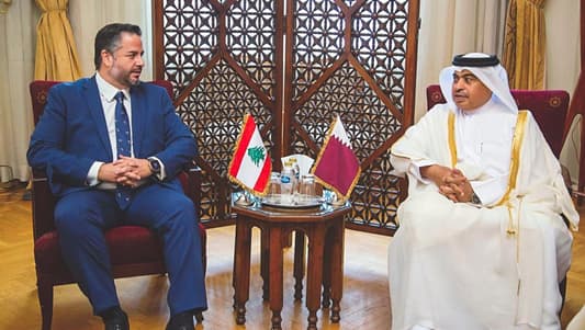 Salam, Qatari Finance Minister explore financial cooperation