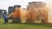 Britain's Stonehenge sprayed with paint by environmental protesters