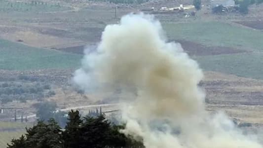 NNA: Israeli enemy airstrikes on Tayr Harfa and Aita ash Shaab targeted two houses, resulting in an injury