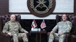 Army Commander meets US Central Command Chief