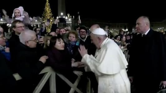 Pope Francis Reveals Why He Slapped Overzealous Admirer
