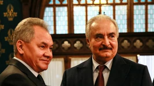 Libya's Haftar leaves Moscow without signing ceasefire: TASS
