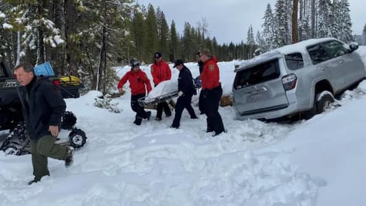 Woman Missing For Six Days Found Alive In Car Buried Under Snow