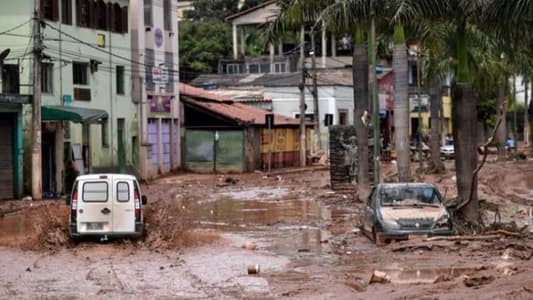 ارتفاع حصيلة ضحايا العاصفة جنوب شرق البرازيل الى 44 قتيلاً