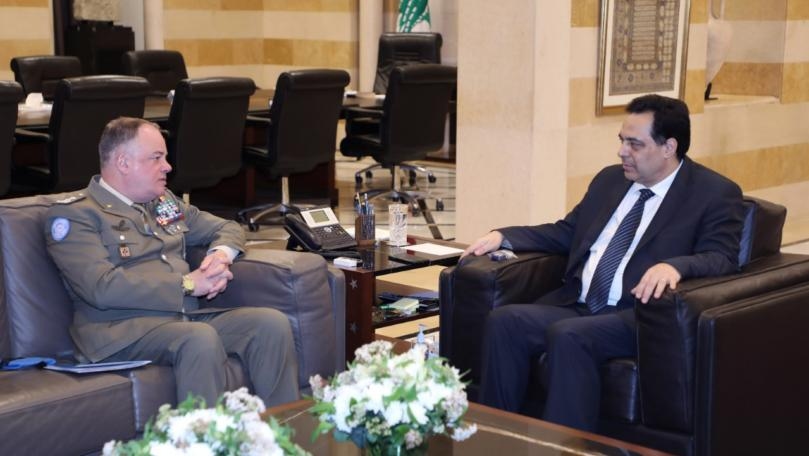 Diab meets UNIFIL commander