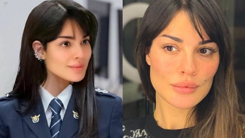 نادين نسيب نجيم بالزي العسكري وتواصل تصوير مسلسل 2020