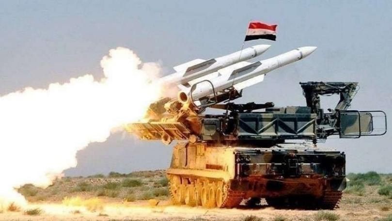الدفاعات الجوية السورية تتصدى لصواريخ إسرائيلية في محيط العاصمة دمشق