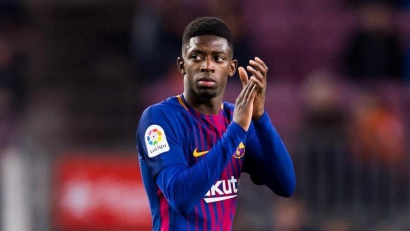 برشلونة يعلن مدة غياب ديمبلي عن الملاعب