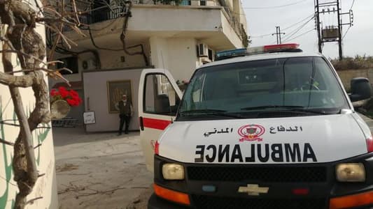 إصابة عامل سوري بعد سقوطه عن علو 5 أمتار في البرغلية