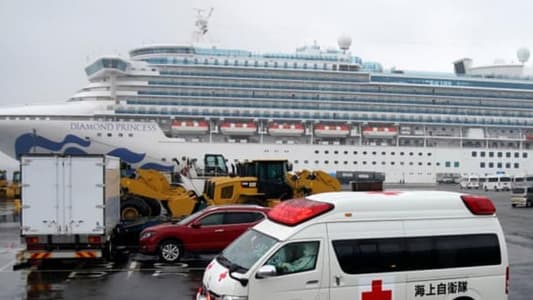 355 مصاباً بفيروس كورونا على متن السفينة السياحية قبالة اليابان