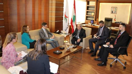 Moucharafieh meets French Foreign Ministry delegation