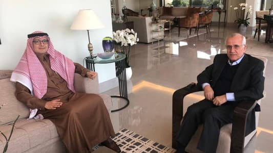 Sleiman meets KSA ambassador