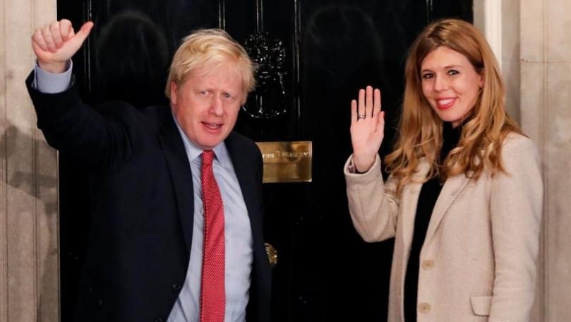 British PM Johnson and his girlfriend announce they are expecting first child