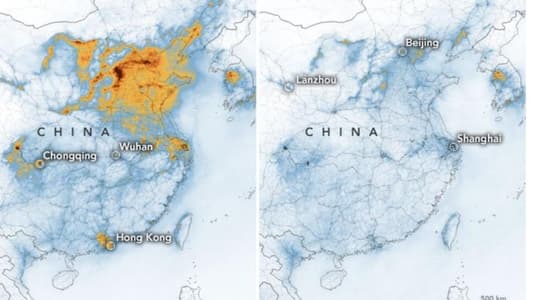 Nasa Images Show China Pollution Clear Amid Coronavirus Slowdown