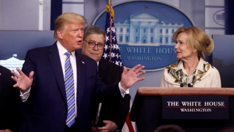 States reject Trump talk of restarting U.S. economy early