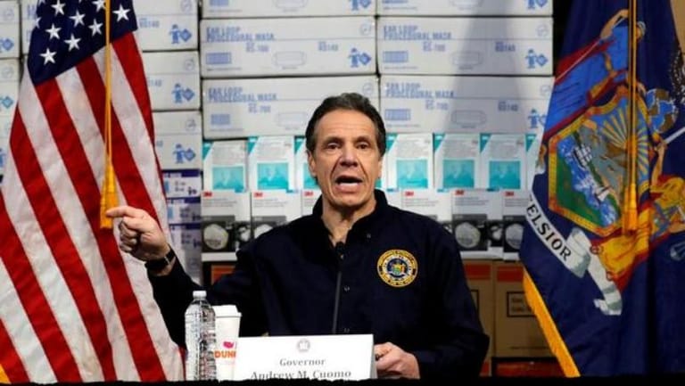New York's Cuomo postpones primary election as coronavirus cases keep growing