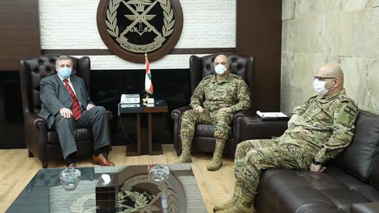 قائد الجيش إستقبل كوبيتش